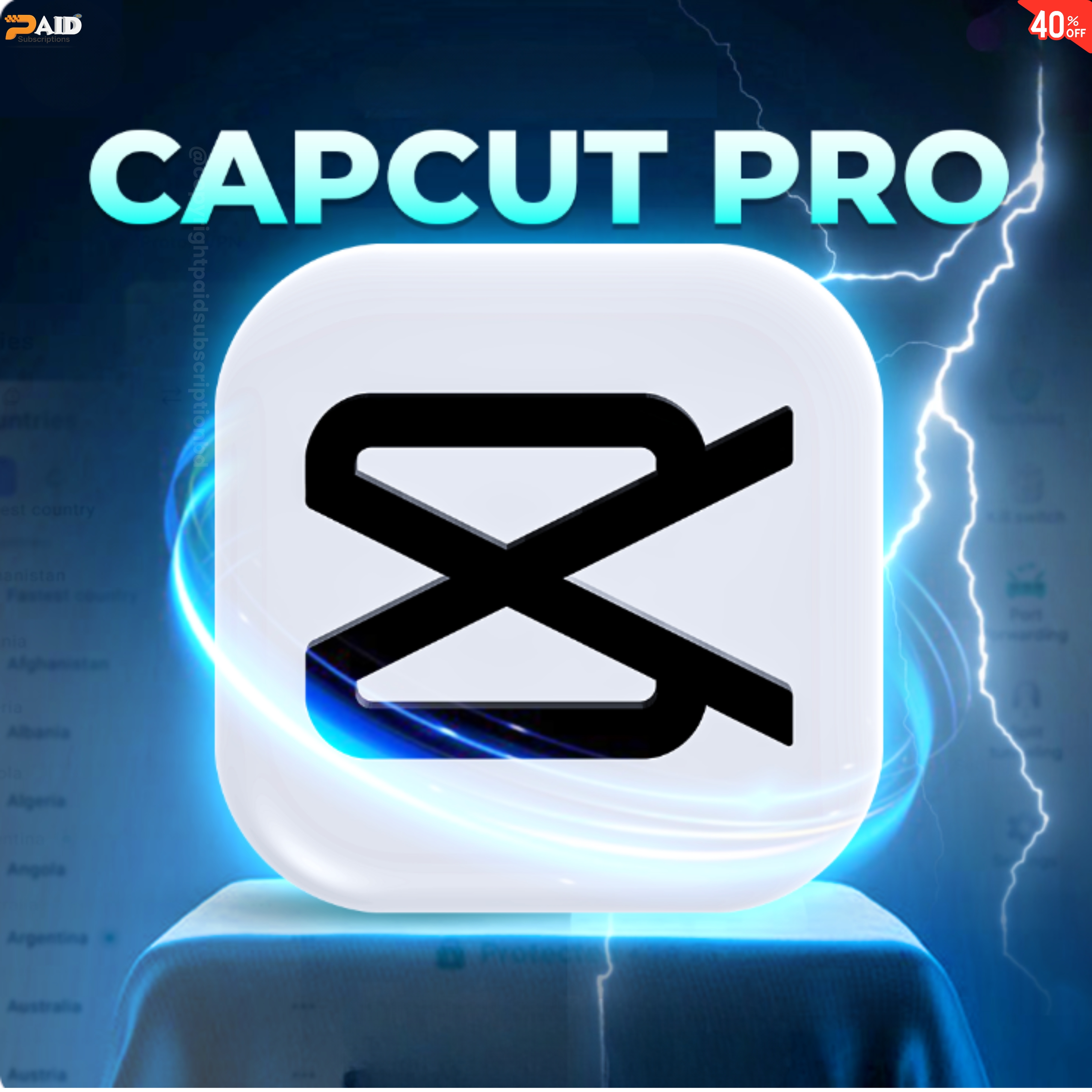 CapCut Pro Official Subscription